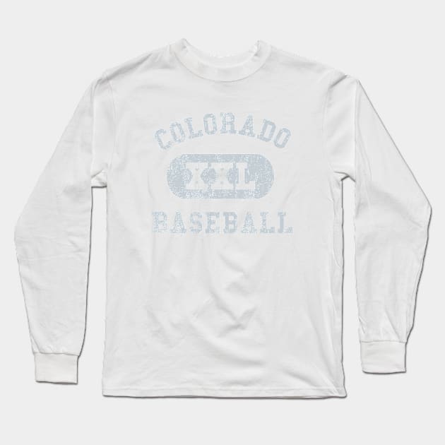 Colorado Baseball Long Sleeve T-Shirt by sportlocalshirts